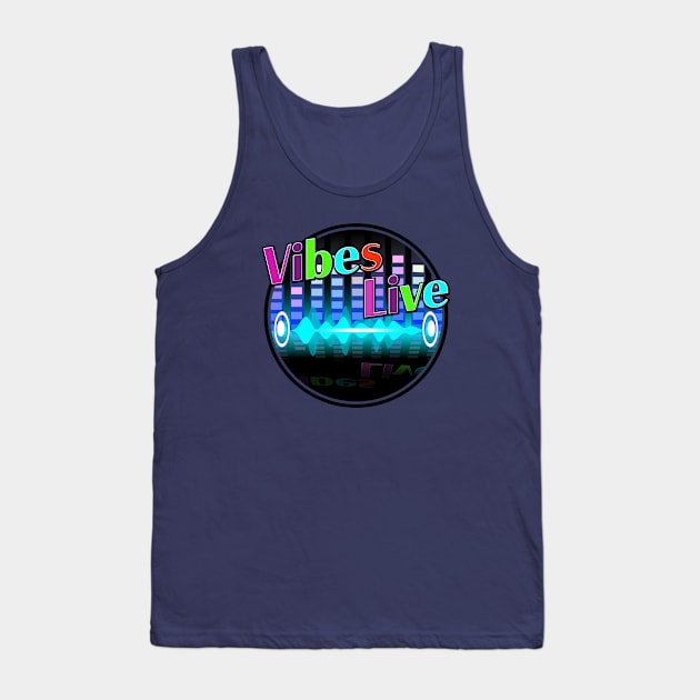 Vibes Live Radio Tank Top by ROBINLYNNE